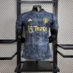 Mens Manchester United 2024/25 Stone Roses Pre-Match Jersey Player Version 6