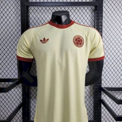 Mens Colombia 2024/25 3-Stripes Jersey Player Version 1
