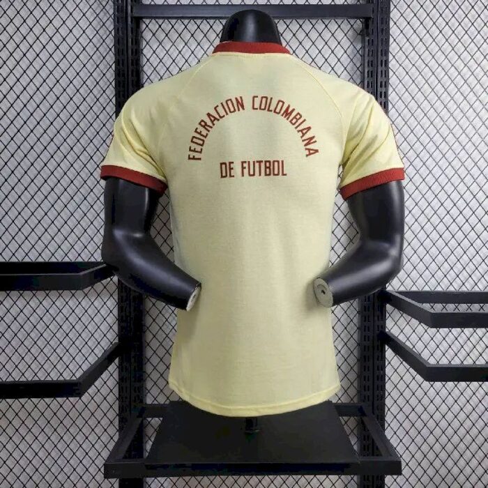 Mens Colombia 2024/25 3-Stripes Jersey Player Version 3