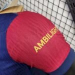 Mens Barcelona 2024/25 Home Jersey Player Version 8