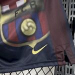 Mens Barcelona Hot Sale 2000/01 Home Retro Skeleton Shorts 4