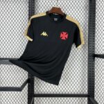 Mens Vasco Da Gama 2025/26 Supporter Black Gold Jersey