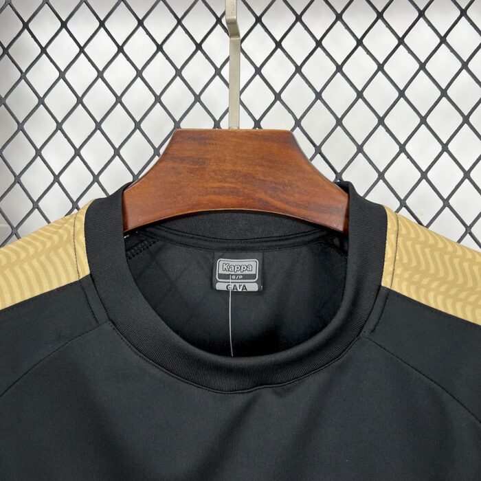 Mens Vasco Da Gama 2025/26 Supporter Black Gold Jersey 5