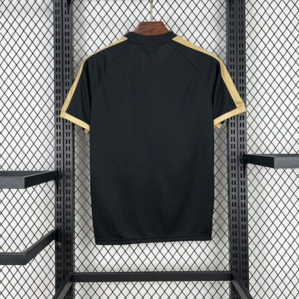 Mens Vasco Da Gama 2025/26 Supporter Black Gold Jersey 1