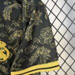 Mens Real Madrid 2025/26 Black Golden Dragon Edition Jersey 2