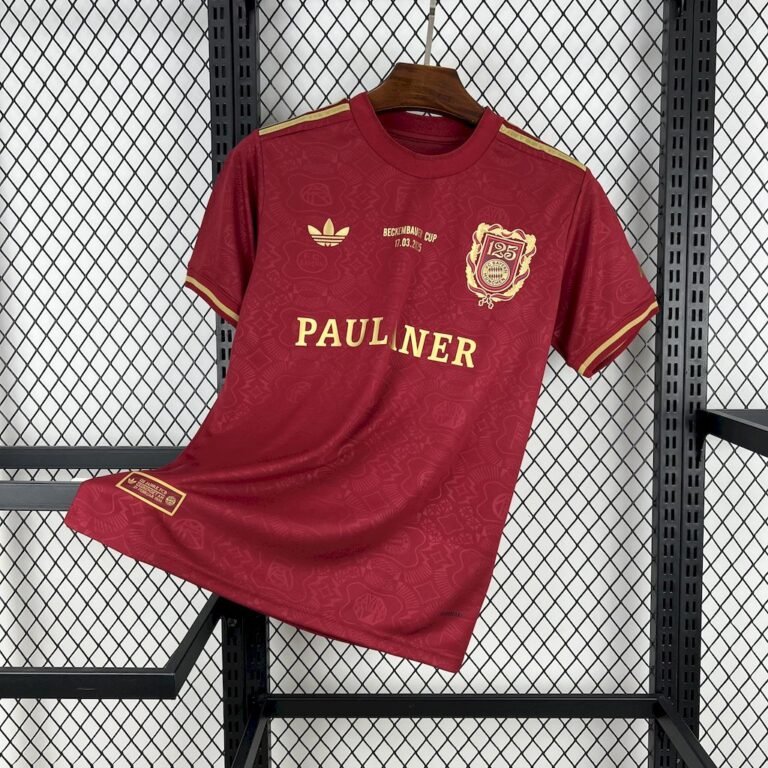 Mens Bayern Munich 2024/25 125 Anniversary Beckenbauer Cup Jersey