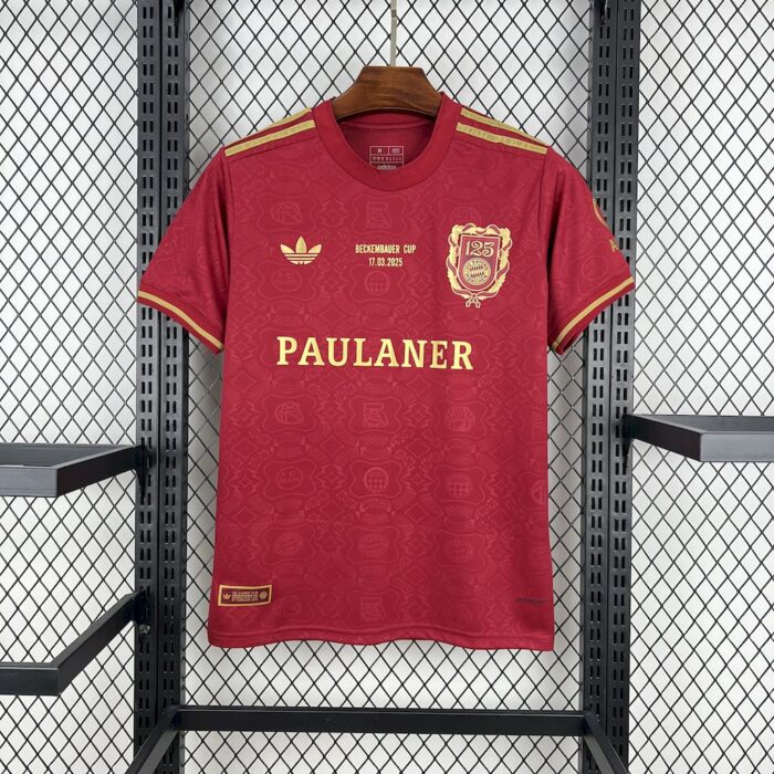 Mens Bayern Munich 2024/25 125 Anniversary Beckenbauer Cup Jersey 2