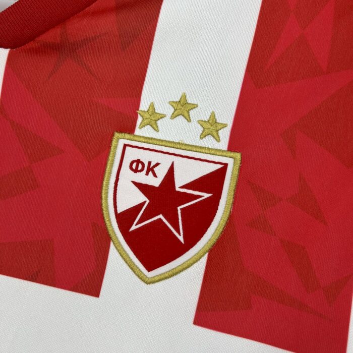 Mens Red Star Belgrade 2024/25 Home Jersey 7