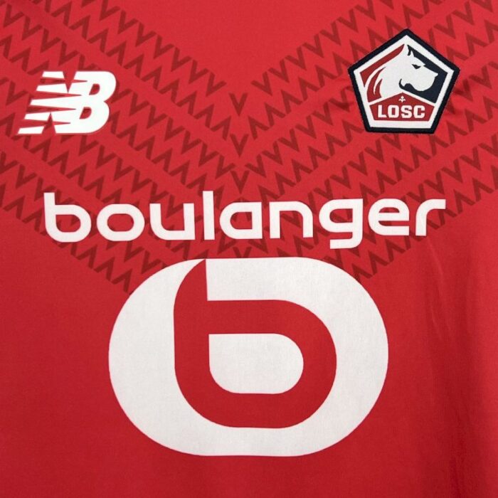 Kids Lille OSC 2024/25 Home Kit 8
