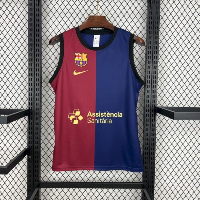 Mens Barcelona 2024/25 Home basketball Jersey 6