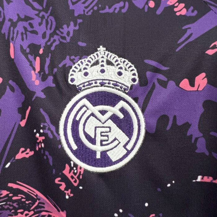 Mens Real Madrid 2024/25 Purple Jersey 5