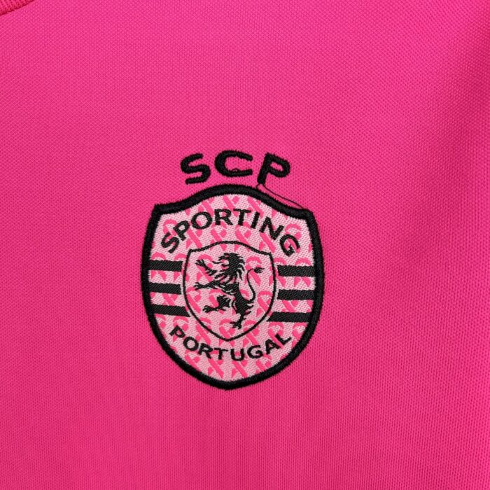 Kids Sporting CP 2024/25 Pink October Kit 3