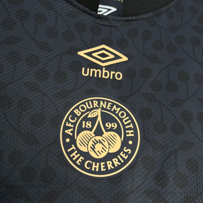 Mens AFC Bournemouth 2024/25 Black Jersey 2