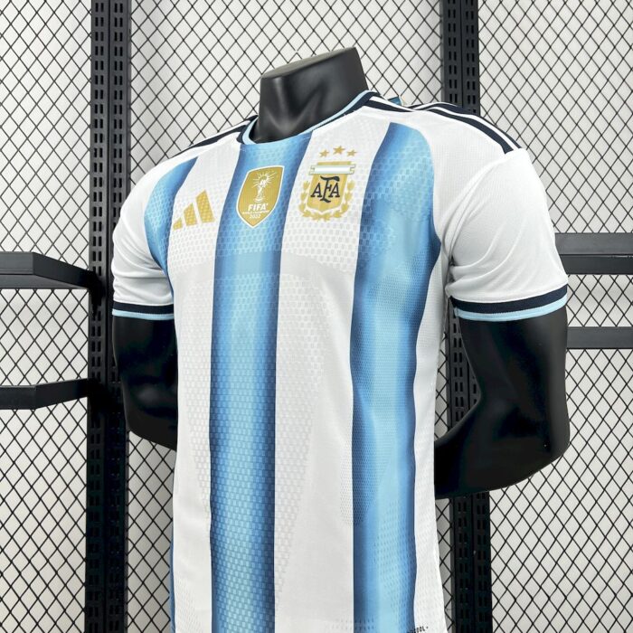 Mens Argentina 2026 World Cup Home Jersey Player Version 3