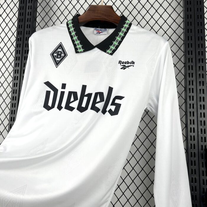 Retro Borussia Mönchengladbach 1995/96 Home Long Sleeve Jersey 3