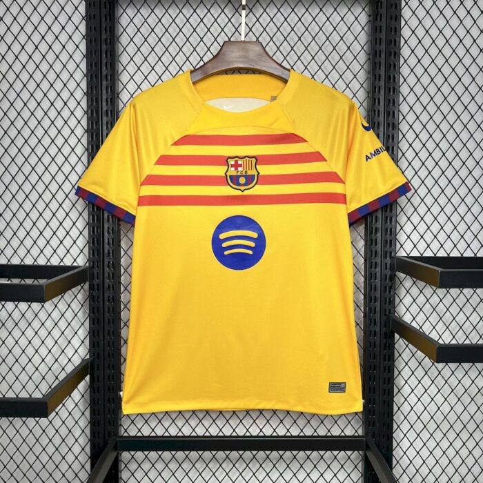 Mens Barcelona 2024/25 Yellow Jersey 6