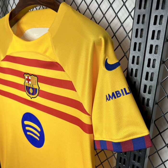 Mens Barcelona 2024/25 Yellow Jersey 2