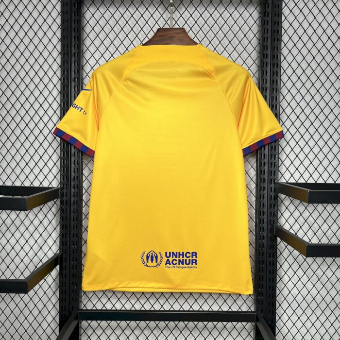 Mens Barcelona 2024/25 Yellow Jersey 1