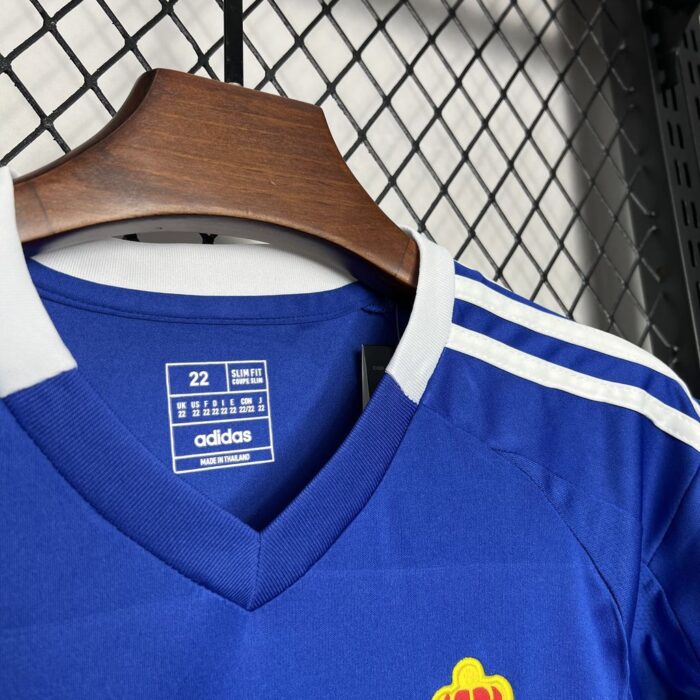 Kids Real Oviedo 2024/25 Home Kit 4