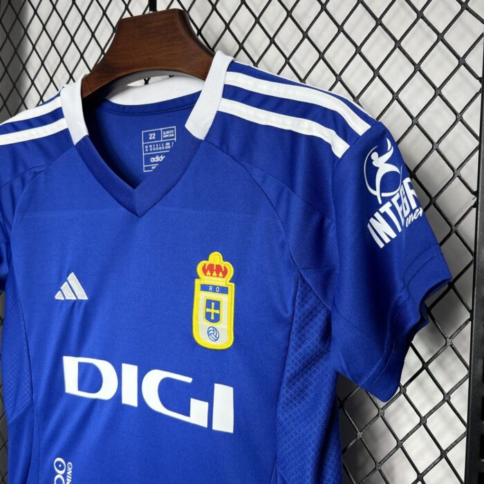 Kids Real Oviedo 2024/25 Home Kit 3