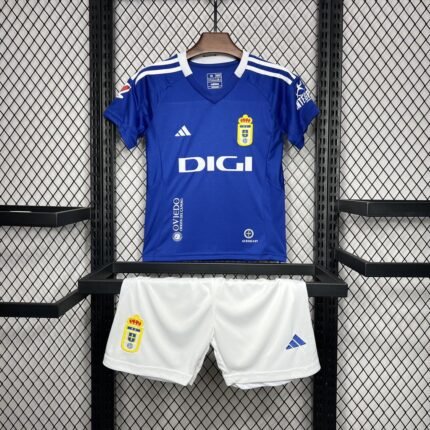 Kids Real Oviedo 2024/25 Home Kit