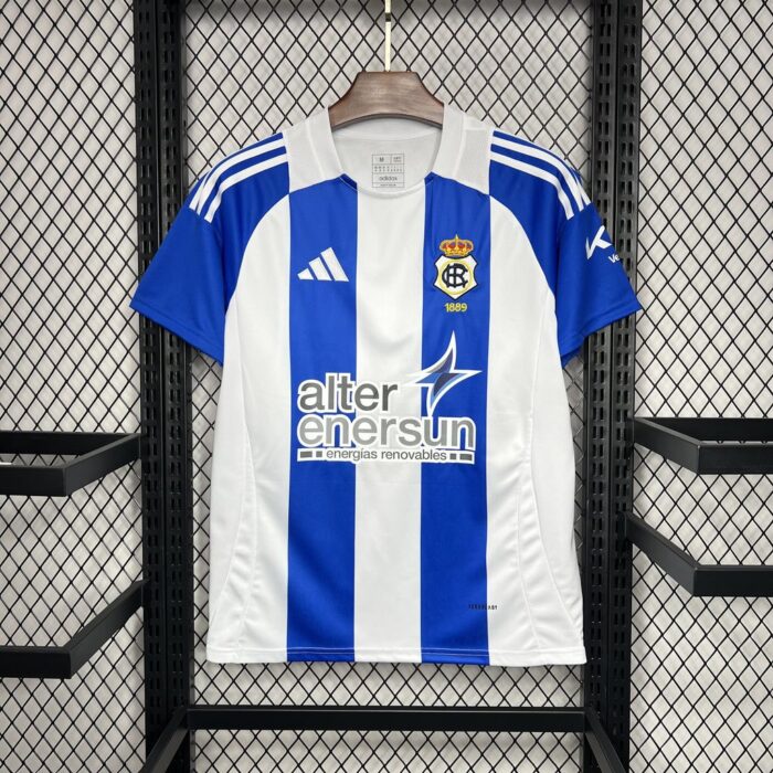 Mens Recreativo de Huelva 2024/25 Home Jersey 6