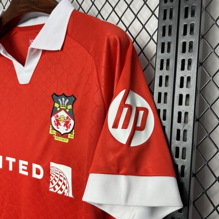 Mens Wrexham 2024/25 Home Jersey 4
