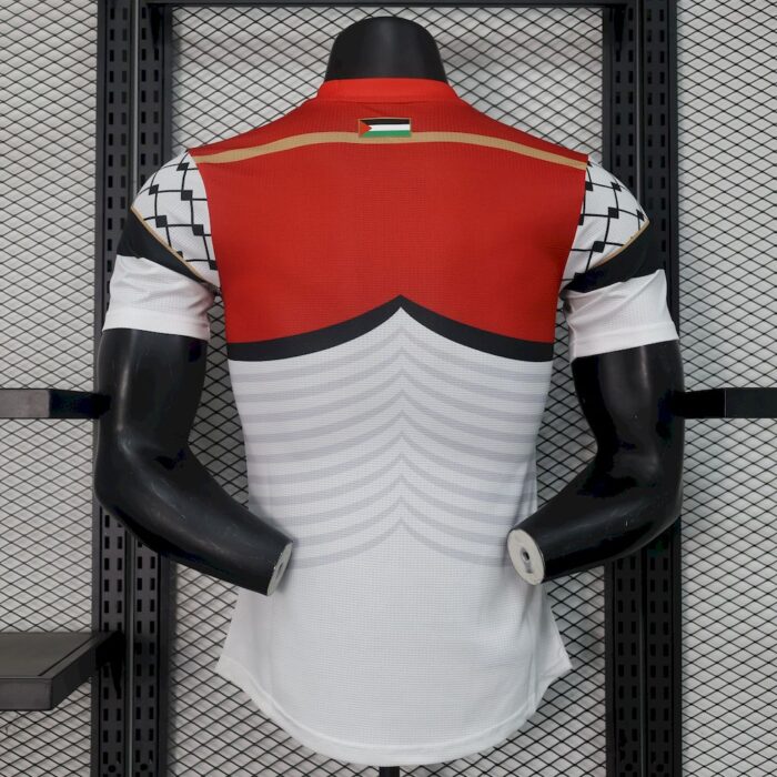 Mens CD Palestino 2024/25 Association White Jersey Player Version 1