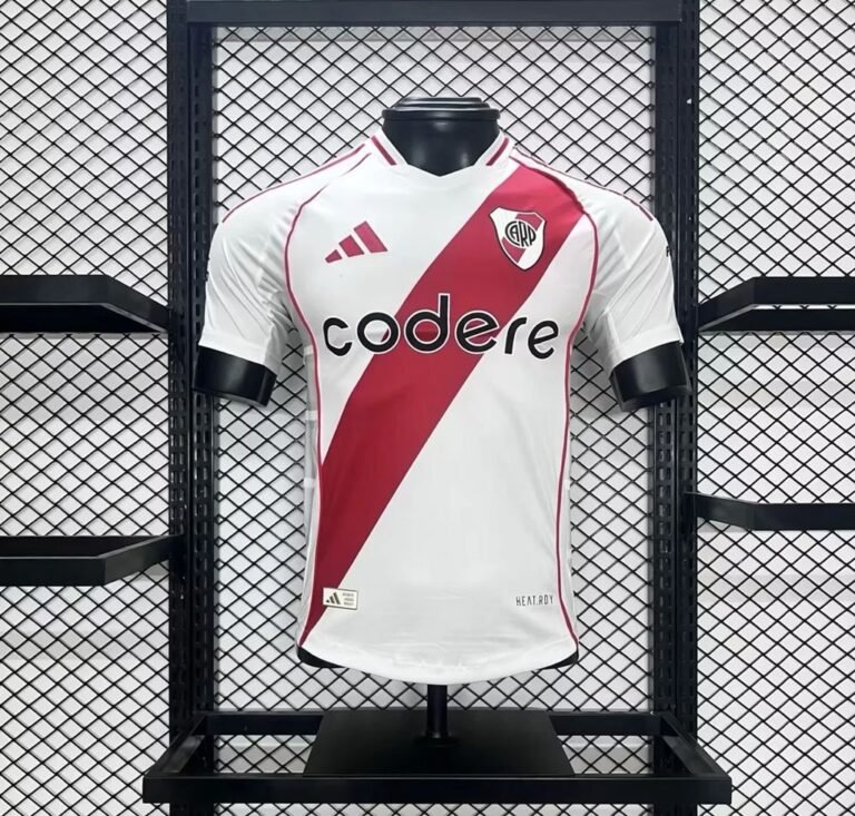 Mens River Plate 2024/25 Home Jersey Player Version