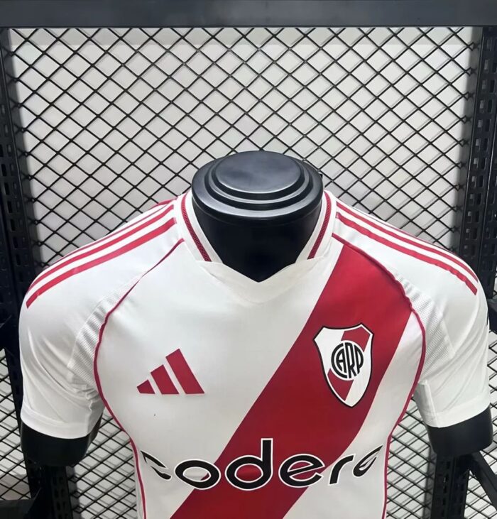 Mens River Plate 2024/25 Home Jersey Player Version 2