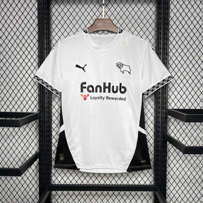 Mens Derby County FC 2024/25 Home Jersey 6