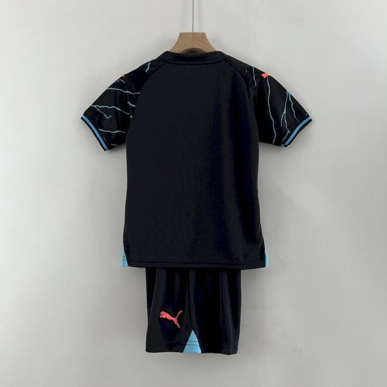 Kids Manchester City 2023/24 Third Kit 1