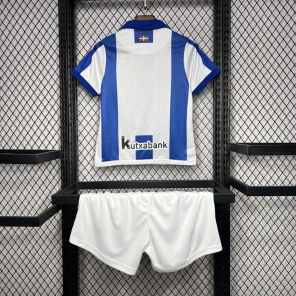 Kids Real Sociedad 2024/25 Home Kit 1