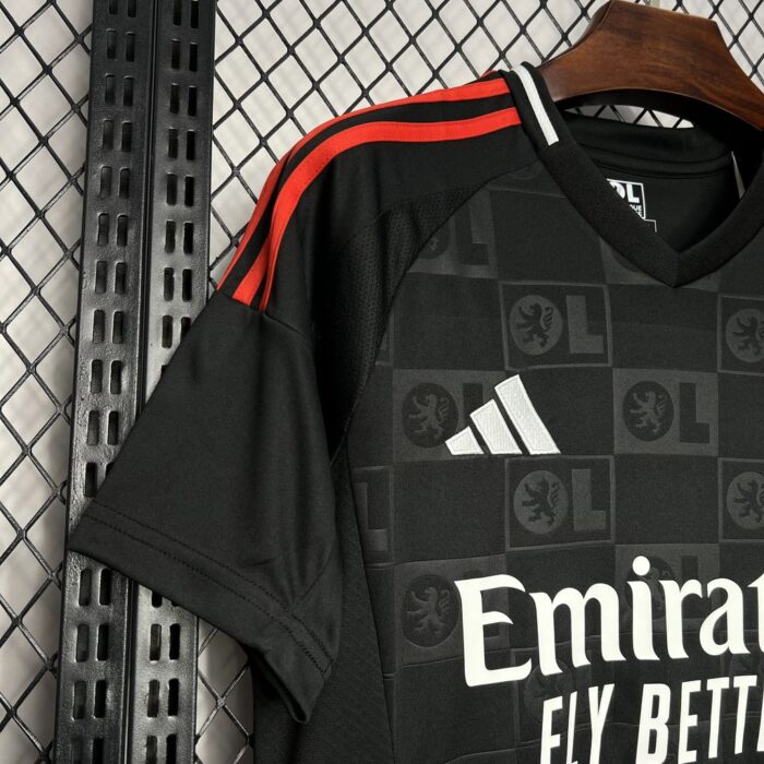 Mens Olympique Lyonnais 2024/25 Away Jersey 3