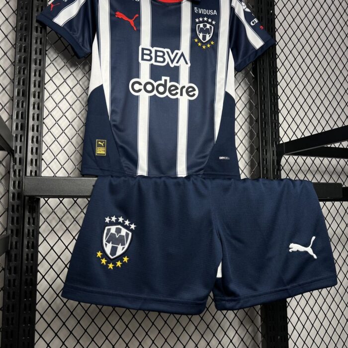Kids Monterrey 2024/25 Home Kit 4