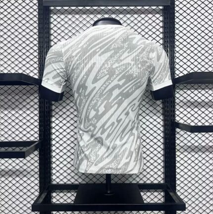 Mens Brazil 2024/25 White Jersey Player Version 1