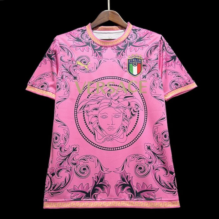Mens Italy 2023/24 Versace Co-Branded Edition Jersey 7