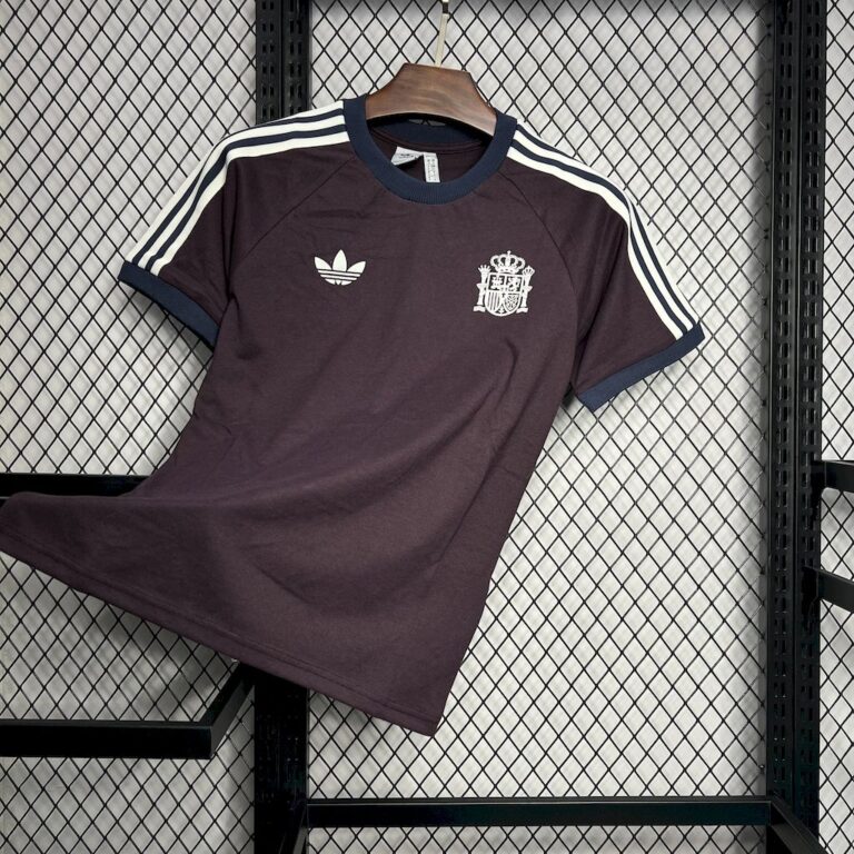 Mens Spain 2024/25 Retro Style Jersey 7