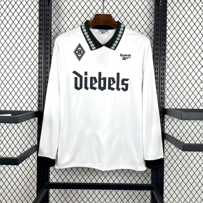 Retro Borussia Mönchengladbach 1995/96 Home Long Sleeve Jersey 7