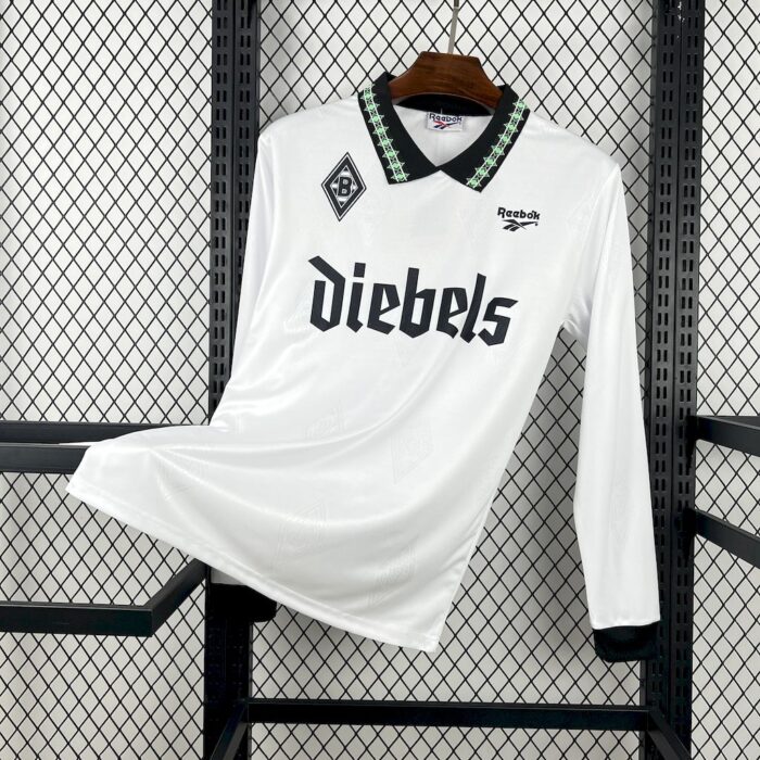 Retro Borussia Mönchengladbach 1995/96 Home Long Sleeve Jersey 8
