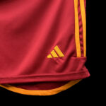 Mens AS Roma 2023/24 Home Shorts 4
