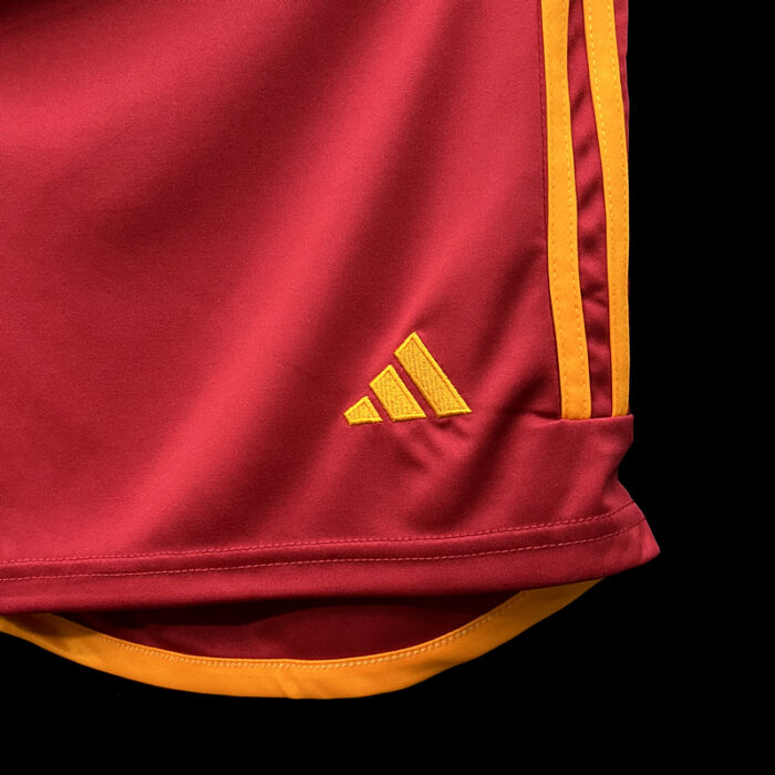 Mens AS Roma 2023/24 Home Shorts 4
