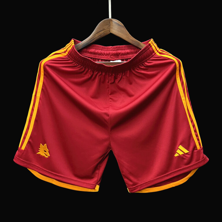 Mens AS Roma 2023/24 Home Shorts