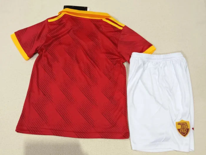 Kids AS Roma 2023/24 Fourth Kit 1