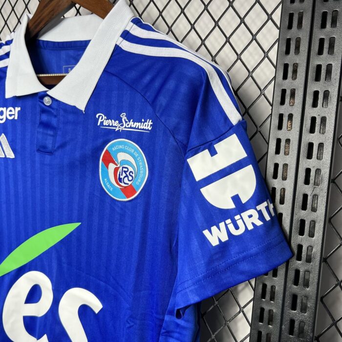 Mens RC Strasbourg Alsace 2024/25 Home Jersey 6
