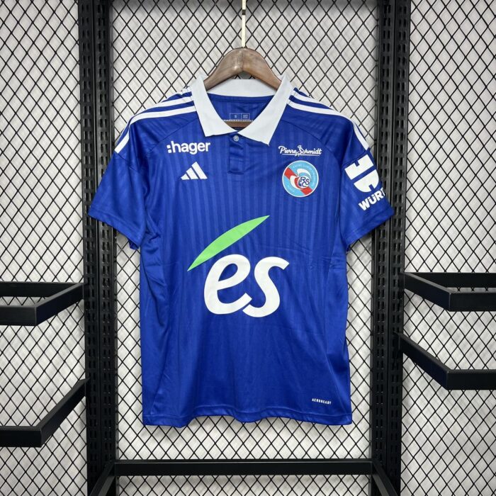 Mens RC Strasbourg Alsace 2024/25 Home Jersey 7