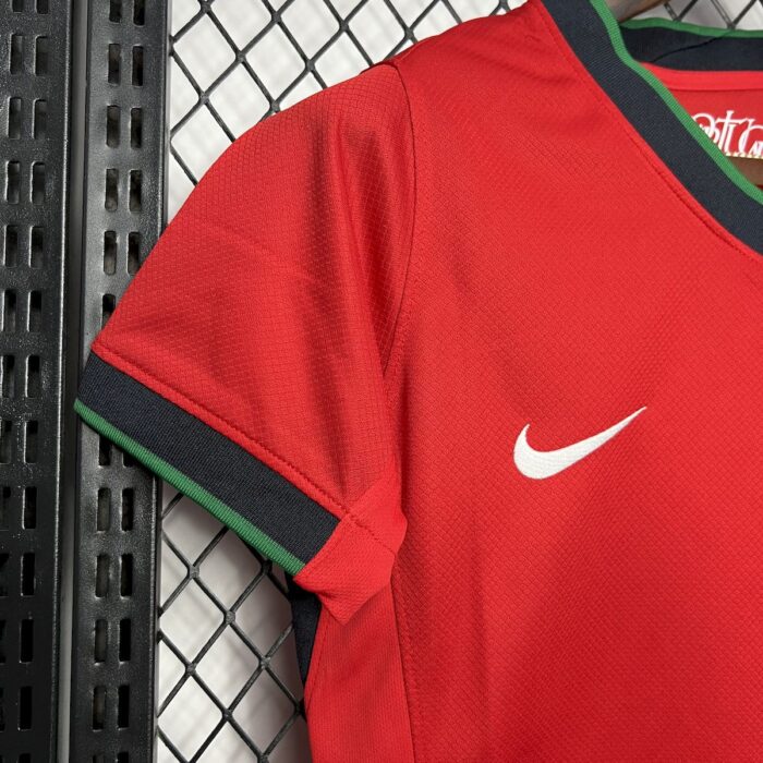 Womens Portugal 2024/25 Home Jersey 3