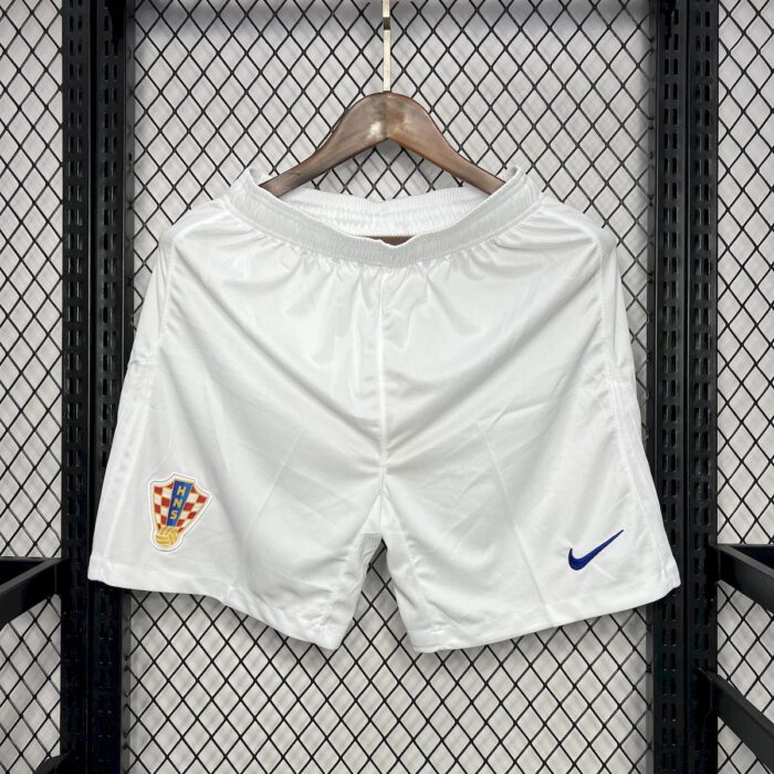 Mens Croatia 2024/25 Home Shorts 4