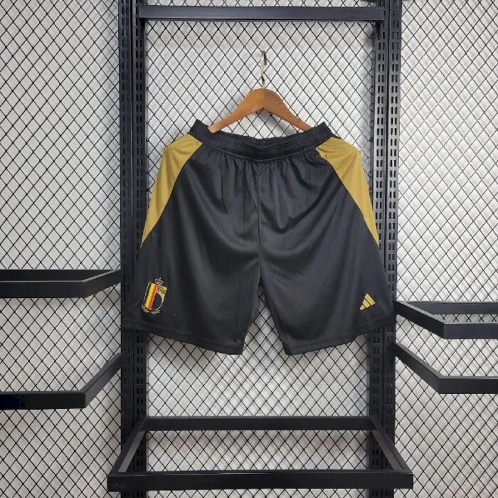 Mens Belgium 2024/25 Home Shorts 6