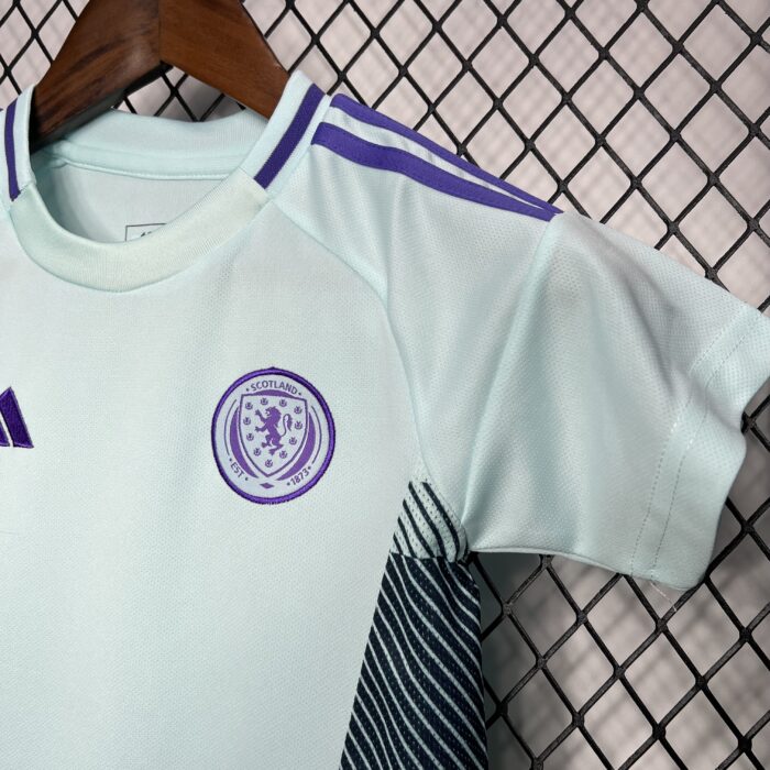 Kids Scotland 2024/25 Away Kit 4